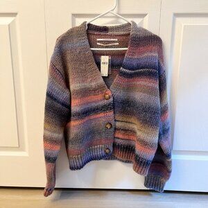 Anthropologie Pilcro Spacedye Cardigan Sweater